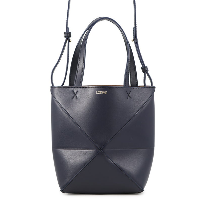 ロエベ トートバッグ パズルフォルド トート ミニ シャイニーカーフレザー A657V25X01 LOEWE 2way