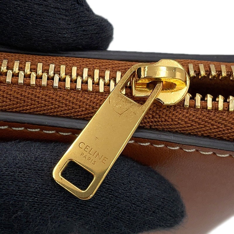 セリーヌ ハンドバッグ キュイルトリオンフ キューブ レザー 199203 CELINE