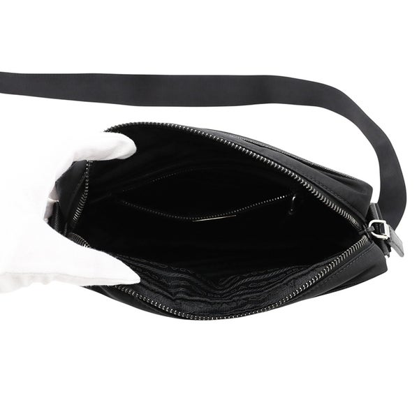プラダ ショルダーバッグ ナイロン 2VH048 PRADA バッグ 斜め掛け 黒