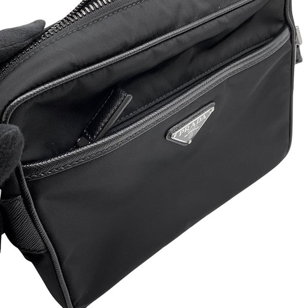 プラダ ショルダーバッグ ナイロン 2VH048 PRADA バッグ 斜め掛け 黒
