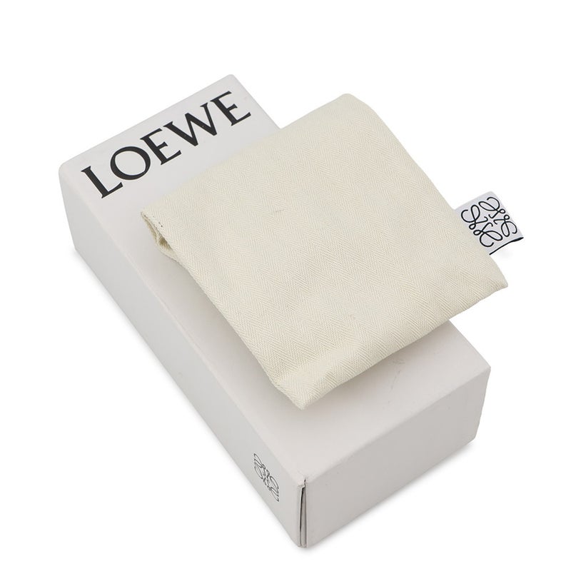 ロエベ バッグチャーム エレファント パイソン LOEWE コインケース 黒