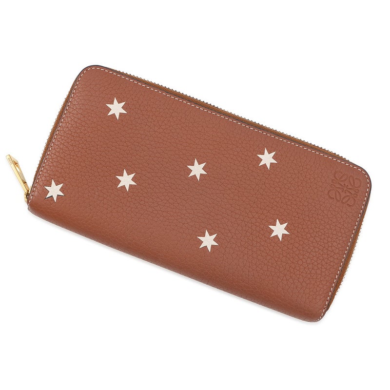 ロエベ 長財布 スターモチーフ ロング ウォレット レザー 199N41CF13 LOEWE 財布