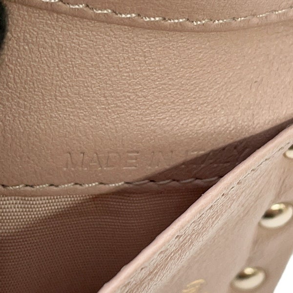 ヴァレンティノ・ガラヴァーニ 二つ折り財布 スタッズ コンパクト ウォレット  レザー VALENTINO 財布