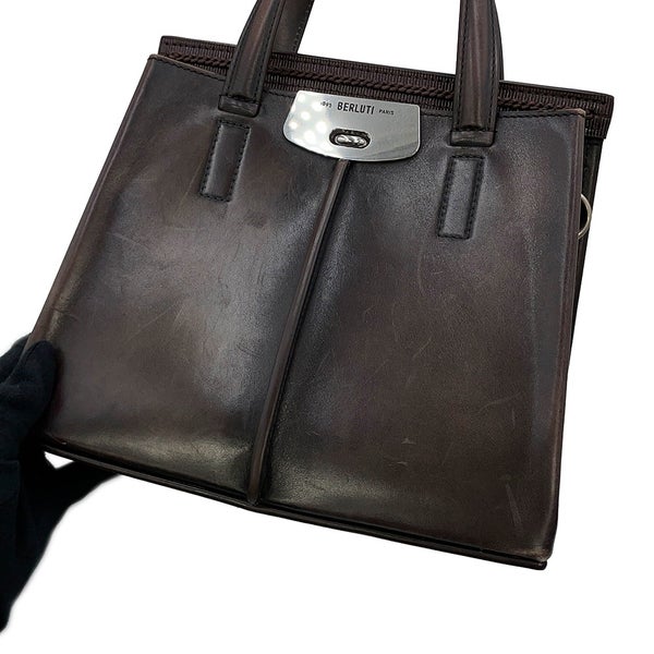 ベルルッティ ハンドバッグ ルティ25 ヴェネチアカーフレザー 308211 Berluti 2way