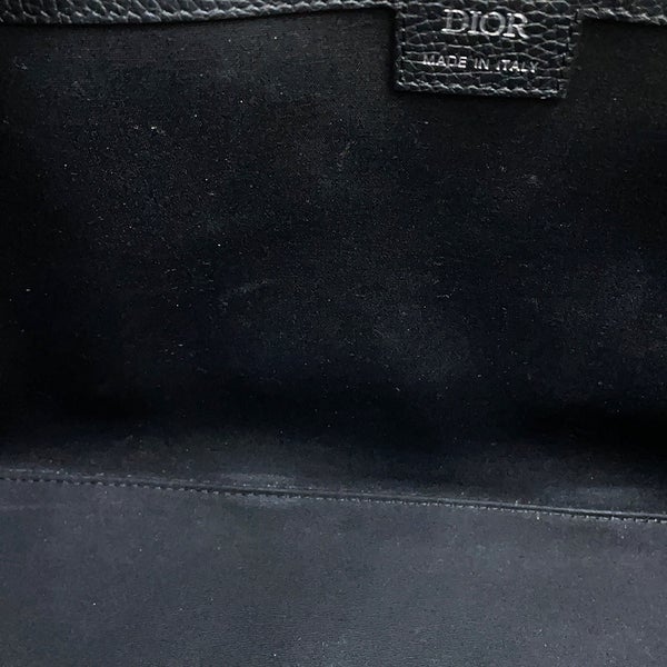 クリスチャン・ディオール トートバッグ East-West ミディアム カーフレザー 1ESSH242LLG Christian Dior 黒 2way