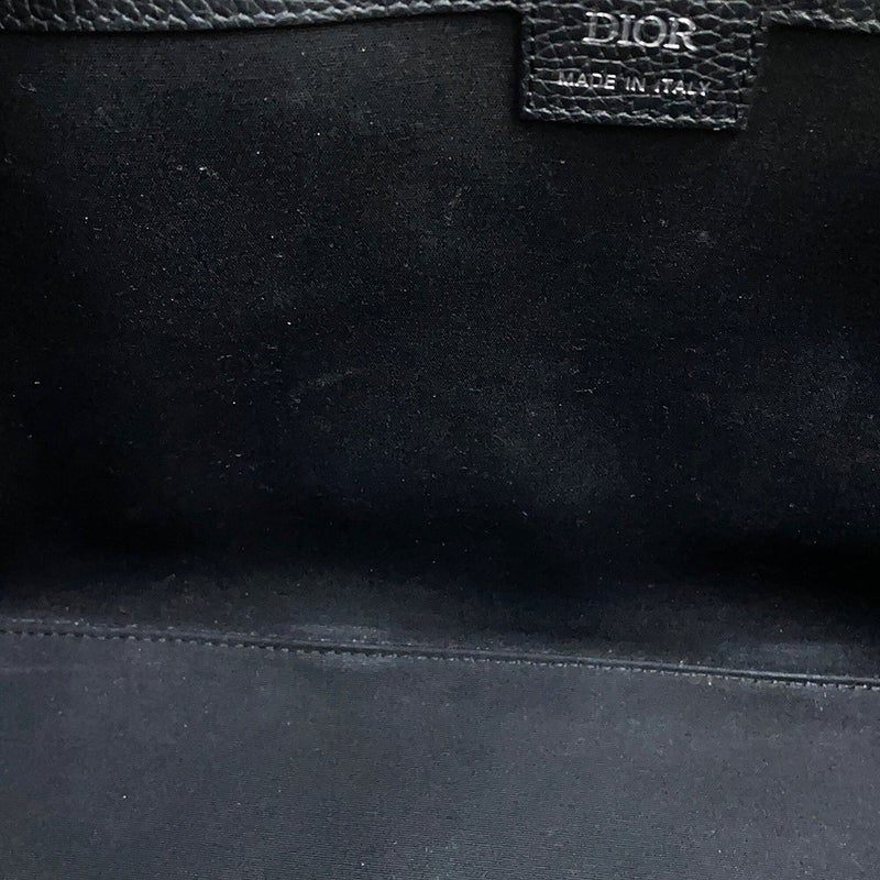 クリスチャン・ディオール トートバッグ East-West ミディアム カーフレザー 1ESSH242LLG Christian Dior 黒 2way
