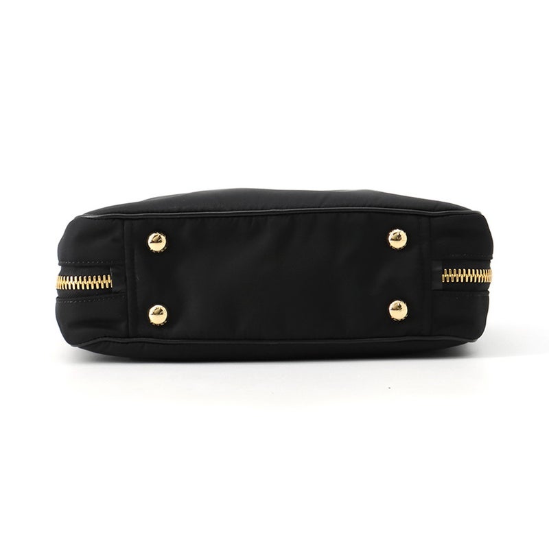 プラダ チェーンショルダーバッグ トライアングルロゴ ナイロン 1BB121 PRADA バッグ 黒