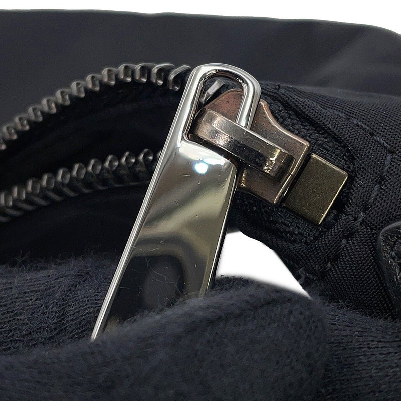 ジミーチュウ ショルダーバッグ ロゴ ナイロン JIMMY CHOO 黒