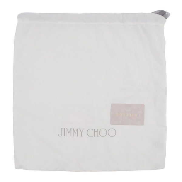 ジミーチュウ ショルダーバッグ ロゴ ナイロン JIMMY CHOO 黒