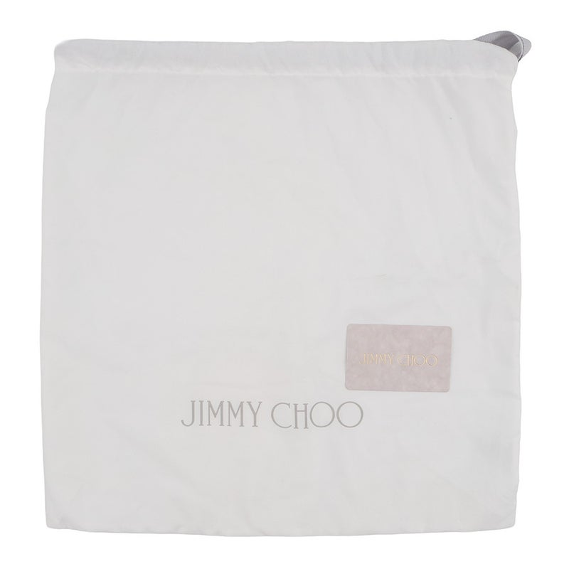 ジミーチュウ ショルダーバッグ ロゴ ナイロン JIMMY CHOO 黒