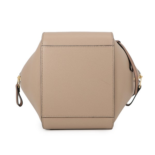 ロエベ ハンドバッグ ハンモックバッグ コンパクト ソフトグレインカーフレザー A538H13X03 LOEWE 2way ベージュ
