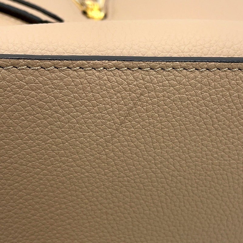 ロエベ ハンドバッグ ハンモックバッグ コンパクト ソフトグレインカーフレザー A538H13X03 LOEWE 2way ベージュ