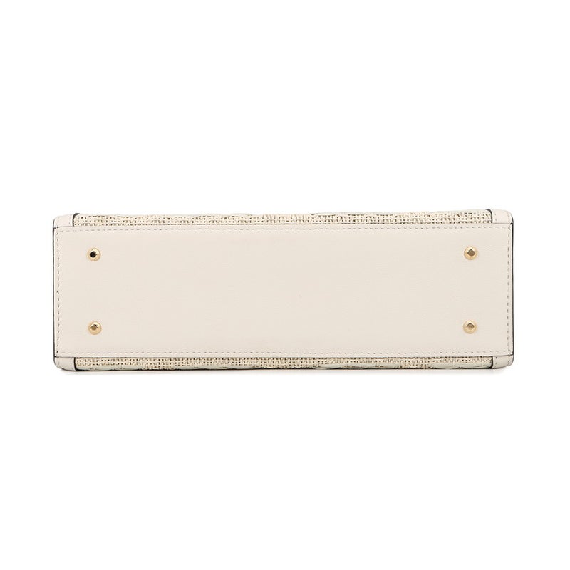 デルヴォ― ハンドバッグ タンペート クラッシュ PM イリュージョン AA0636BSG0AEBDO Delvaux 2way デルボー 白