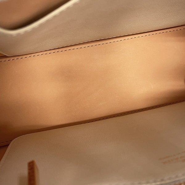 デルヴォ― ハンドバッグ タンペート クラッシュ PM イリュージョン AA0636BSG0AEBDO Delvaux 2way デルボー 白