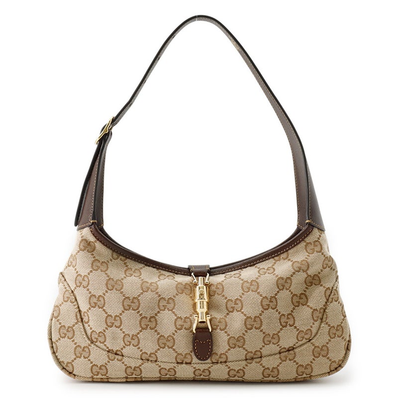 グッチ ショルダーバッグ ジャッキースリム ミディアム GGキャンバス レザー 863137 GUCCI バッグ 2way
