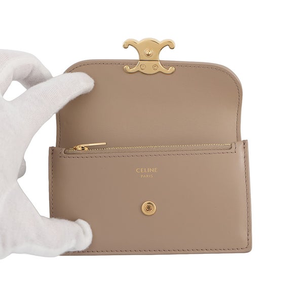 セリーヌ カードケース トリオンフ シャイニーカーフレザー 10P073DPV CELINE 財布