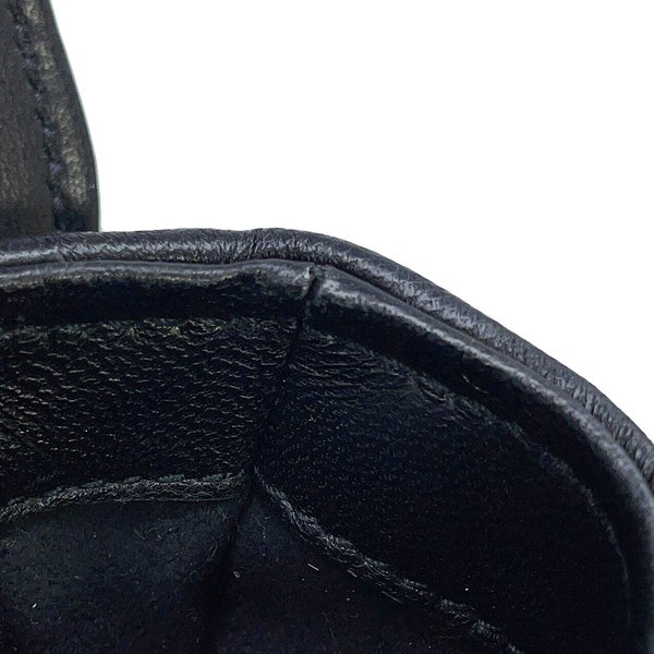 グッチ チェーンショルダーバッグ GGマーモント レザー 443497 GUCCI 黒