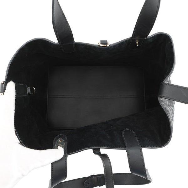 クリスチャン・ディオール ハンドバッグ マクロカナージュ トゥジュール ミディアム レザー M2821OSNW_M900 黒