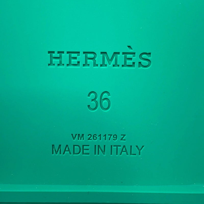 エルメス サンダル ミコノス ラバー レディースサイズ36 HERMES 靴