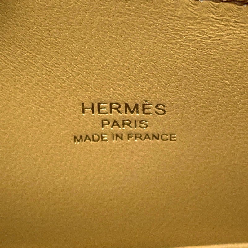 エルメス ボリード1923 ミニ ドレ/ゴールド金具 シェブルシャムキラ K刻印 HERMES ２wayショルダー