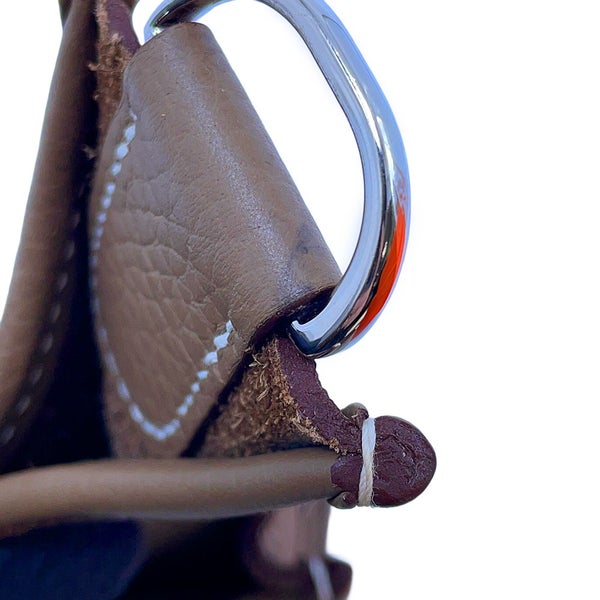 エルメス ショルダーバッグ エブリン3 PM エトゥープ/シルバー金具 トリヨンクレマンス W刻印 HERMES Evelyne