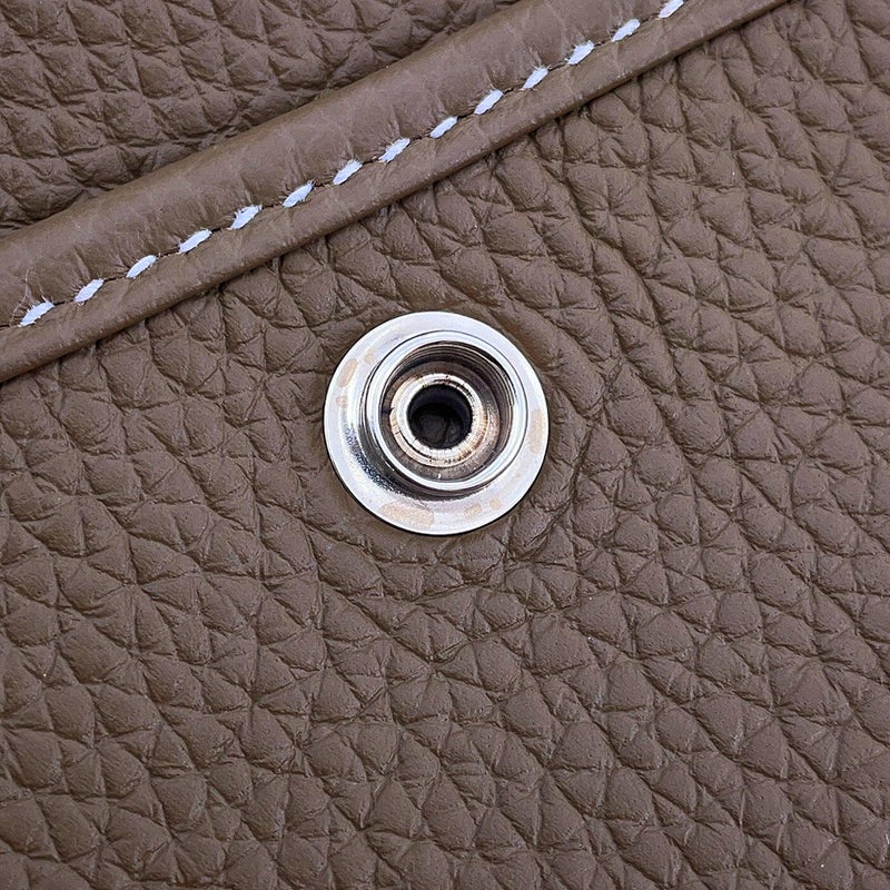 エルメス ショルダーバッグ エブリン3 PM エトゥープ/シルバー金具 トリヨンクレマンス W刻印 HERMES Evelyne