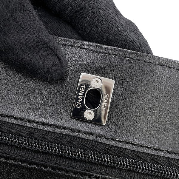 シャネル チェーンウォレット クラシック マトラッセ ココマーク ラムスキン AP4241 CHANEL 財布 黒