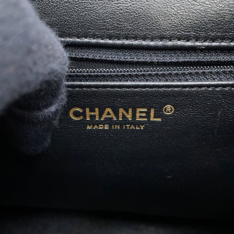 シャネル リュック マトラッセ ココマーク バックパック キャビアスキン A93748 CHANEL バッグ リュックサック 黒