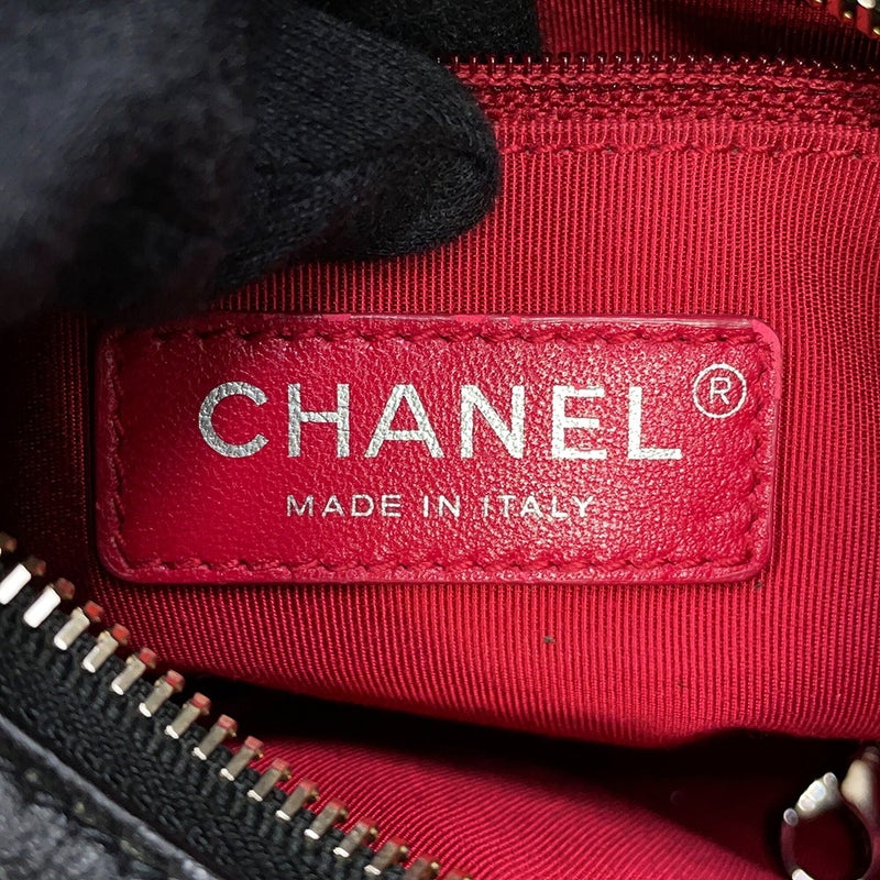 シャネル チェーンショルダーバッグ ガブリエル ドゥ シャネル スモール ホーボーバッグ A91810 CHANEL 黒