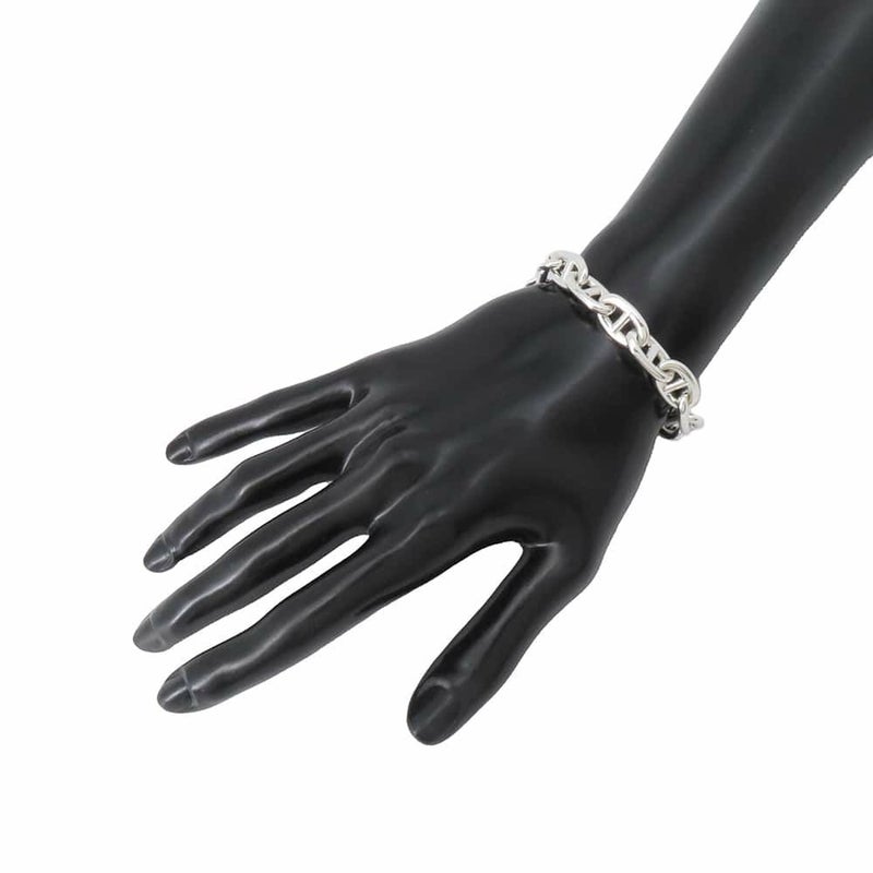 エルメス ブレスレット シェーヌダンクルMM 18コマ SV925シルバー HERMES ジュエリー
