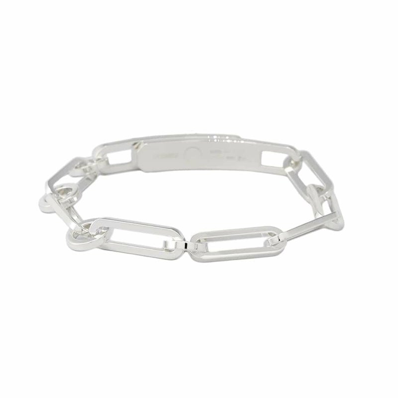 エルメス ブレスレット ケリー シェーヌ シンプルトゥール チェーン SV925シルバー サイズ17 HERMES ジュエリー