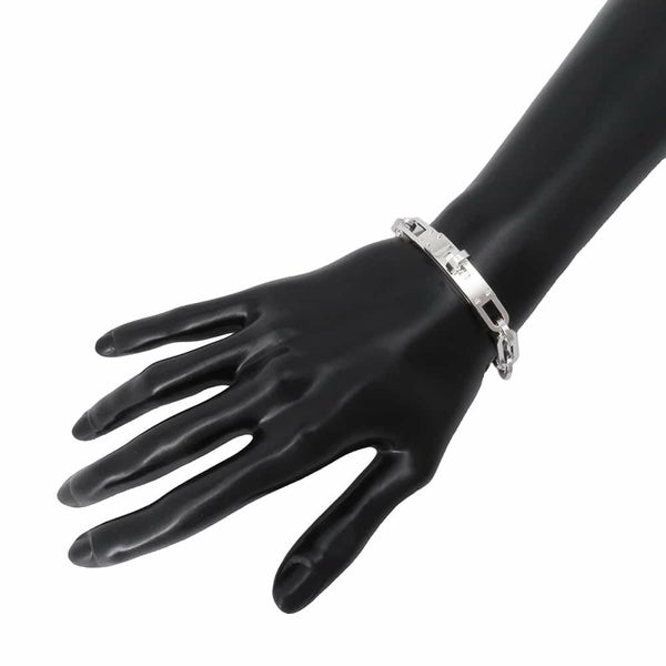 エルメス ブレスレット ケリー シェーヌ シンプルトゥール チェーン SV925シルバー サイズ17 HERMES ジュエリー