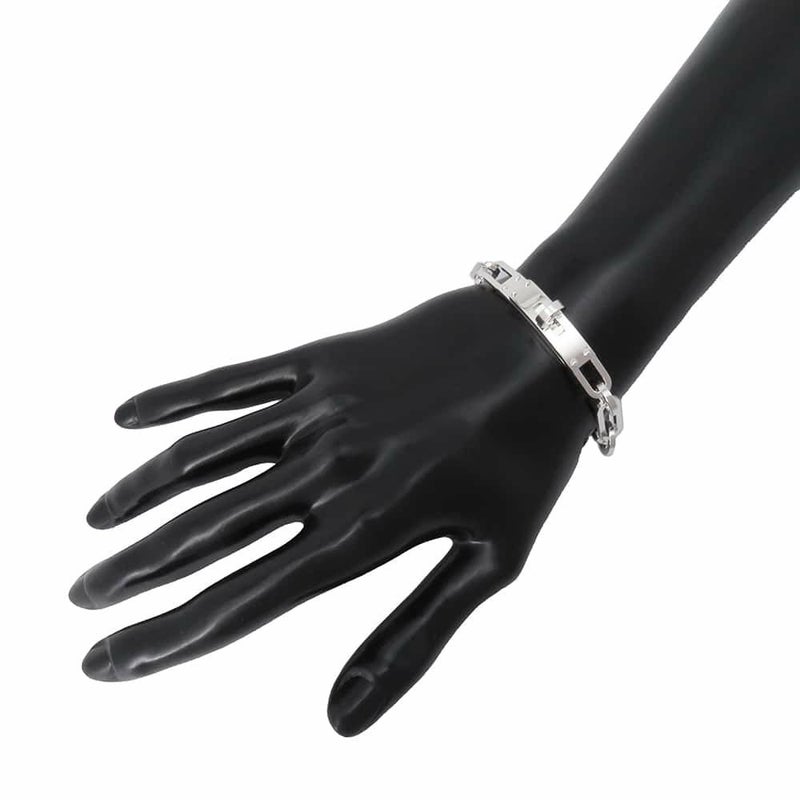 エルメス ブレスレット ケリー シェーヌ シンプルトゥール チェーン SV925シルバー サイズ17 HERMES ジュエリー