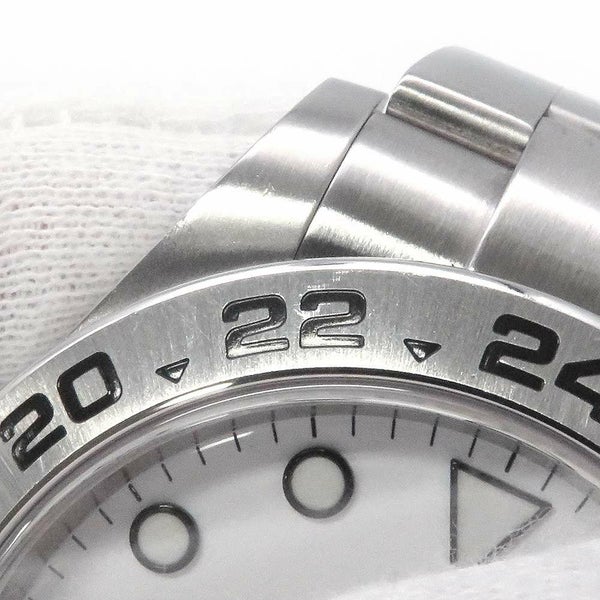 ロレックス エクスプローラー2 ランダムシリアル ルーレット 216570 ROLEX 腕時計 ウォッチ 白文字盤