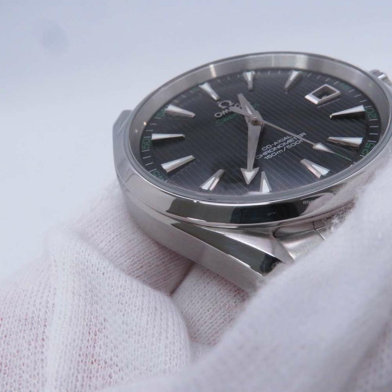 オメガ シーマスター アクアテラ 220.10.41.21.01.001 OMEGA 腕時計 黒文字盤 チークコンセプト