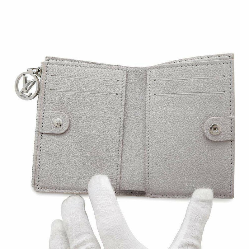 ルイヴィトン 二つ折り財布 バイカラーモノグラム・アンプラント ポルトフォイユ・リサ M13797