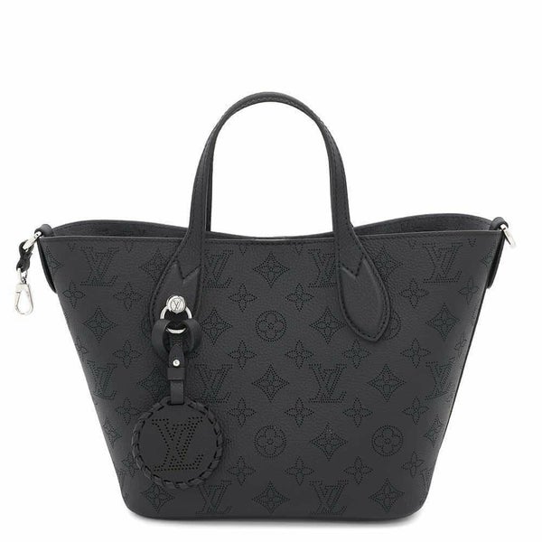 ルイヴィトン ハンドバッグ モノグラム・マヒナ ブロッサムPM M21848 LOUIS VUITTON 2way 黒 ブラック