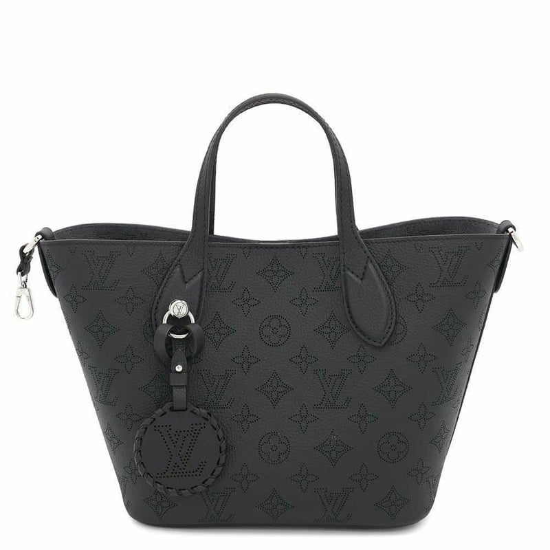 ルイヴィトン ハンドバッグ モノグラム・マヒナ ブロッサムPM M21848 LOUIS VUITTON 2way 黒 ブラック