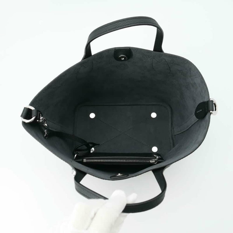 ルイヴィトン ハンドバッグ モノグラム・マヒナ ブロッサムPM M21848 LOUIS VUITTON 2way 黒 ブラック