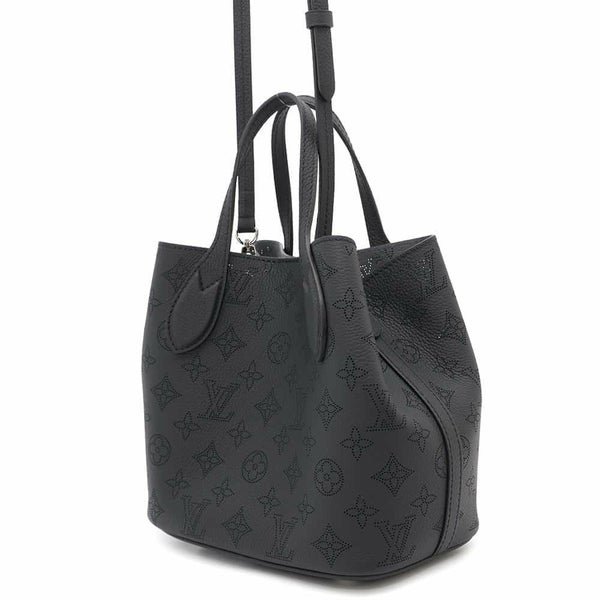 ルイヴィトン ハンドバッグ モノグラム・マヒナ ブロッサムPM M21848 LOUIS VUITTON 2way 黒 ブラック