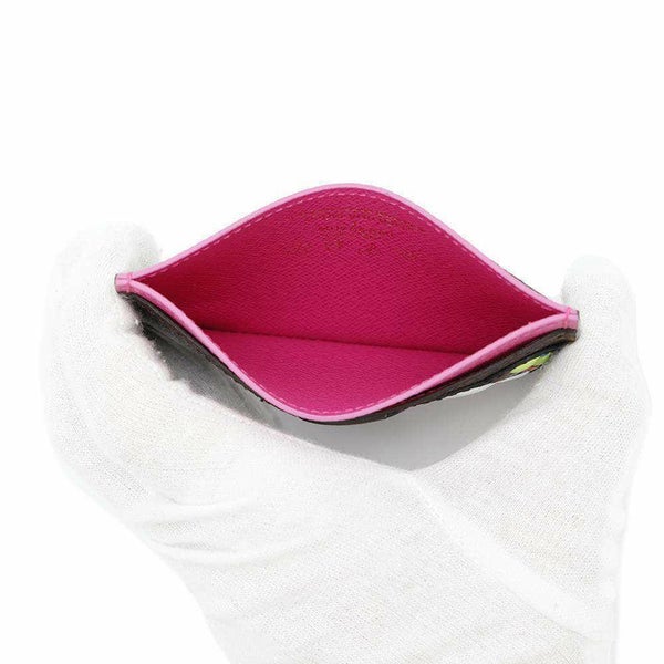 ルイヴィトン カードケース モノグラム LV × TM カードケース ポルト カルト・サーンプル M13439 村上隆 コラボ