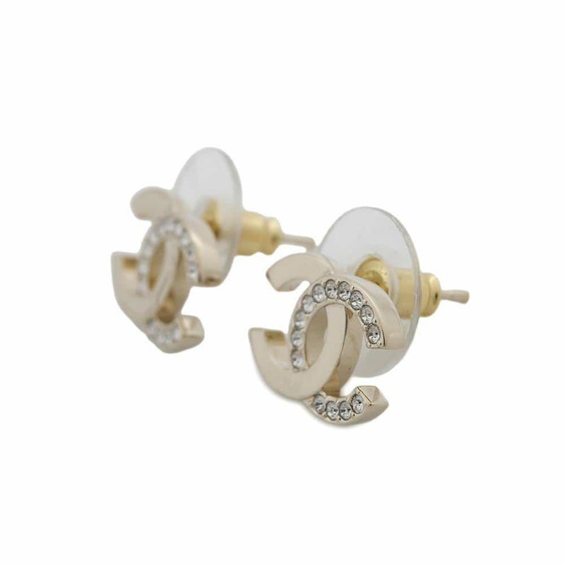 シャネル ピアス ココマーク ラインストーン B25P ABF249 CHANEL アクセサリー