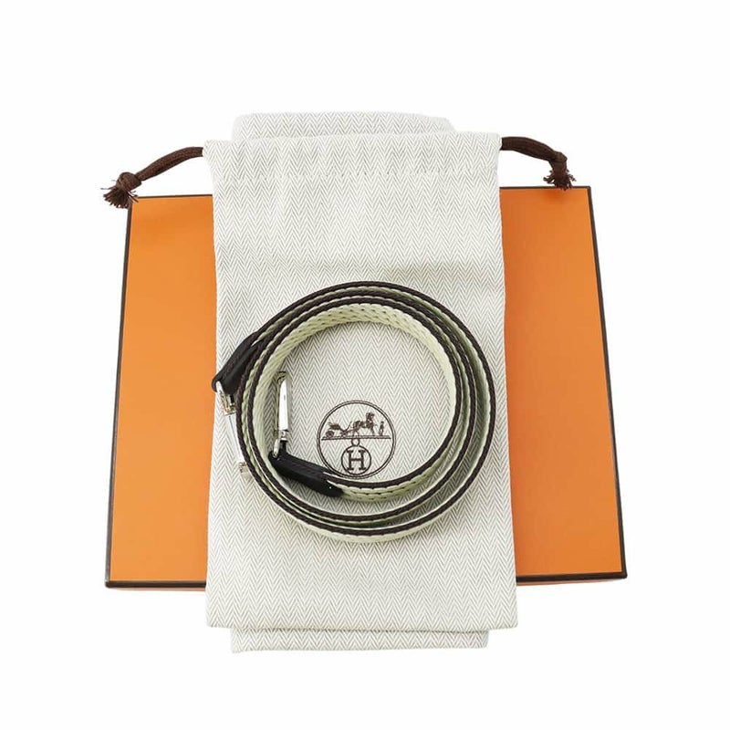 エルメス エブリンTPM アマゾン サングルコルダージュ プルノワール/ジョーヌミルトン/シルバー金具 トリヨンクレマンス K刻印