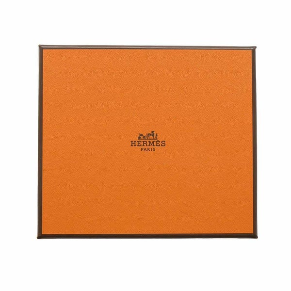 エルメス コインケース アザップコンパクト シルクイン ブラック/シルバー金具 エプソン W刻印 黒