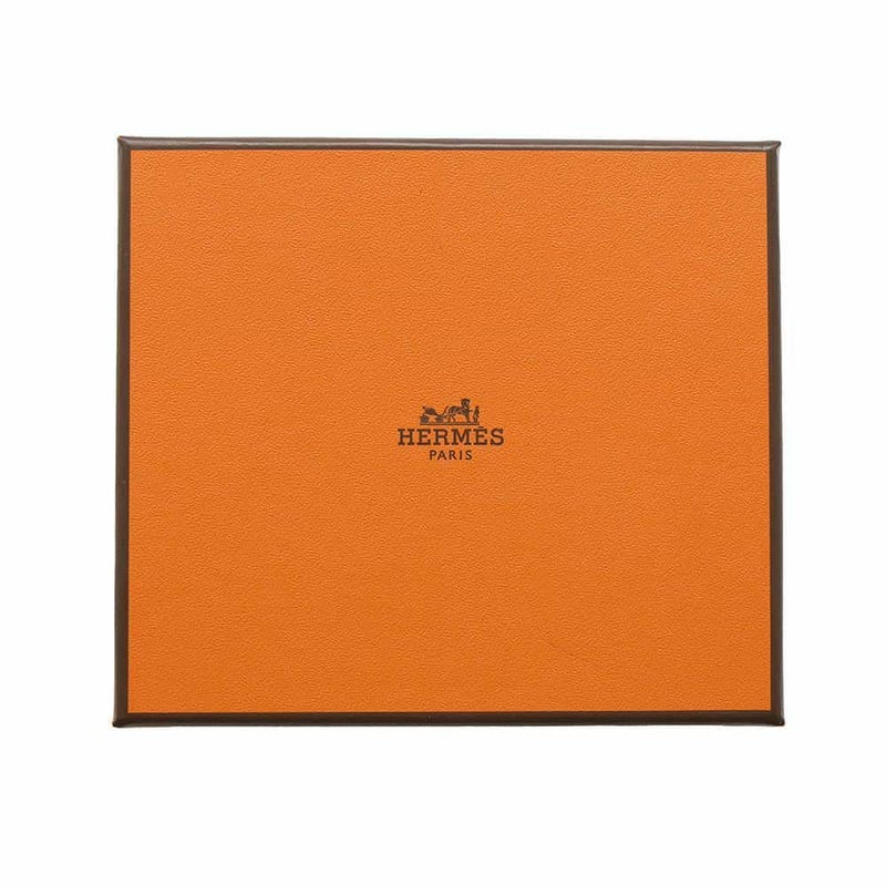 エルメス コインケース アザップコンパクト シルクイン ブラック/シルバー金具 エプソン W刻印 黒