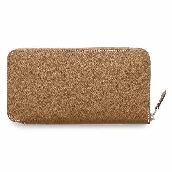 エルメス 長財布 アザップロング シルクイン ゴールド/シルバー金具 エプソン W刻印 財布