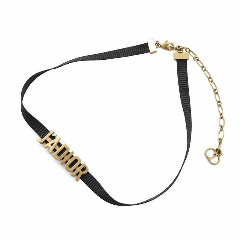 クリスチャン・ディオール チョーカー ジャディオール N0681ADRMT Christian Dior アクセサリー 黒
