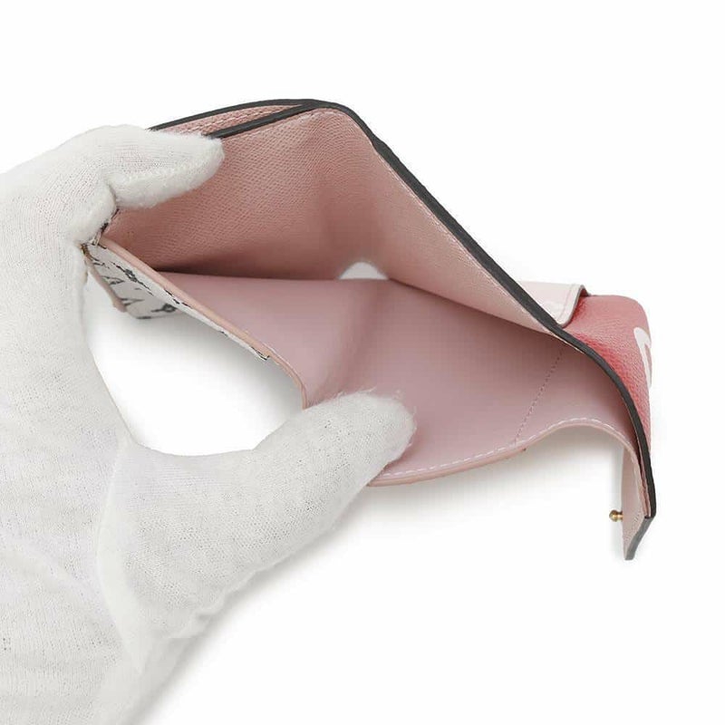 ルイヴィトン 三つ折り財布 モノグラム・ジャイアント ポルトフォイユ・ゾエ M67641 LOUIS VUITTON 白