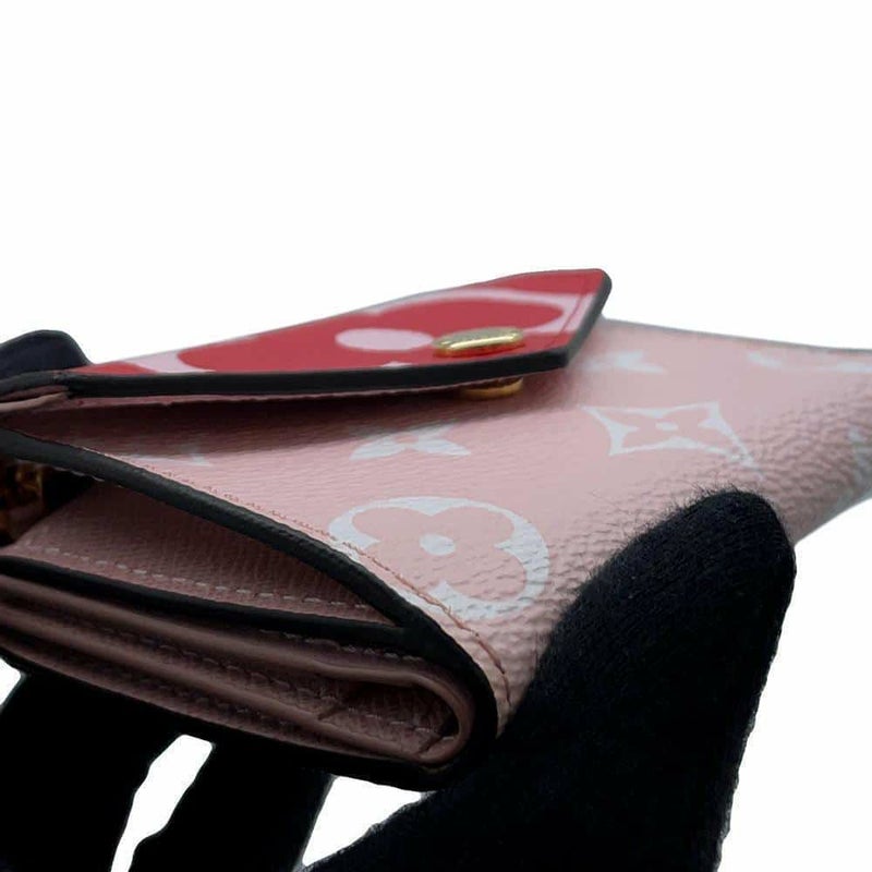 ルイヴィトン 三つ折り財布 モノグラム・ジャイアント ポルトフォイユ・ゾエ M67641 LOUIS VUITTON 白