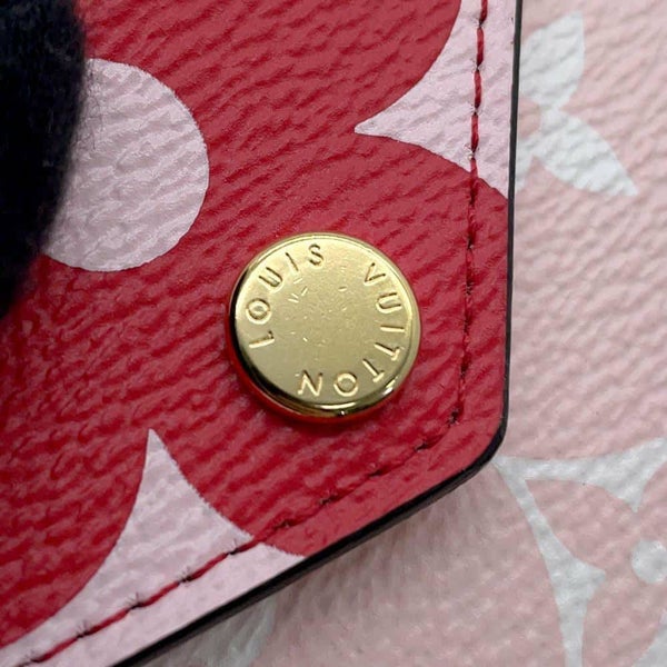 ルイヴィトン 三つ折り財布 モノグラム・ジャイアント ポルトフォイユ・ゾエ M67641 LOUIS VUITTON 白